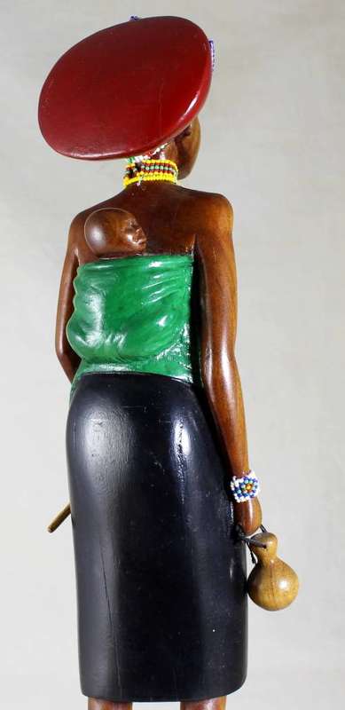 HR Mbhele - Traditional Mother and Child