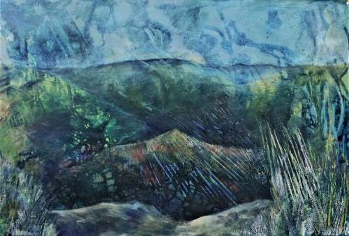 Dorothy Vivian du Plessis - Dark Mountains