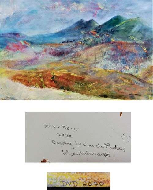 Dorothy Vivian du Plessis - Mountainscape