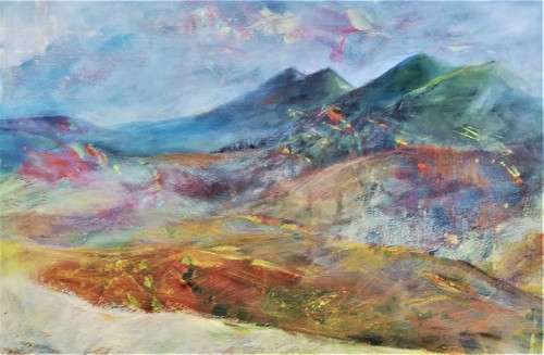 Dorothy Vivian du Plessis - Mountainscape