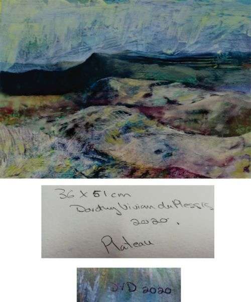 Dorothy Vivian du Plessis - Plateau