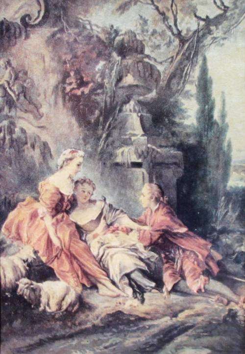 Trio at the ruins