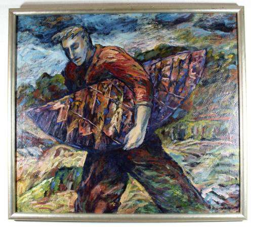 Andre Naude - Tuiskoms - A stunning painting!!