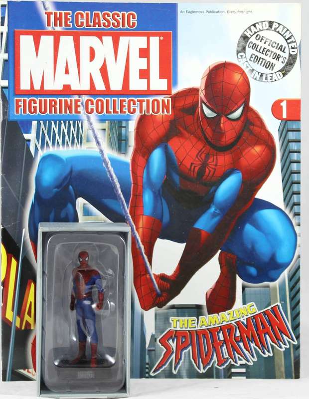 Classic Marvel - Action Figure and Book - Spider-man - Issue #1