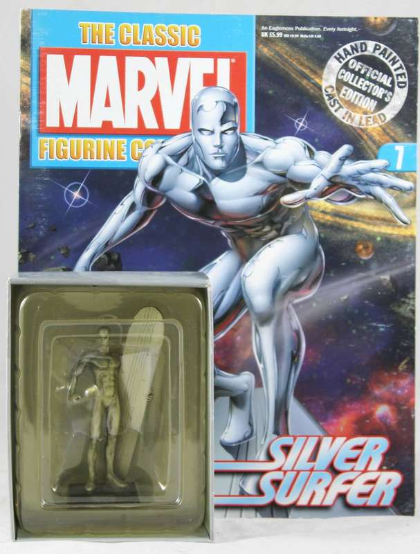 Classic Marvel - Action Figure and Book - Silver Surfer - Issue #7