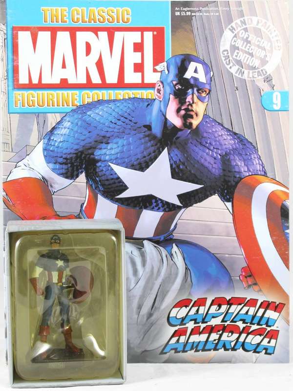 Classic Marvel - action figure and book - Captain America