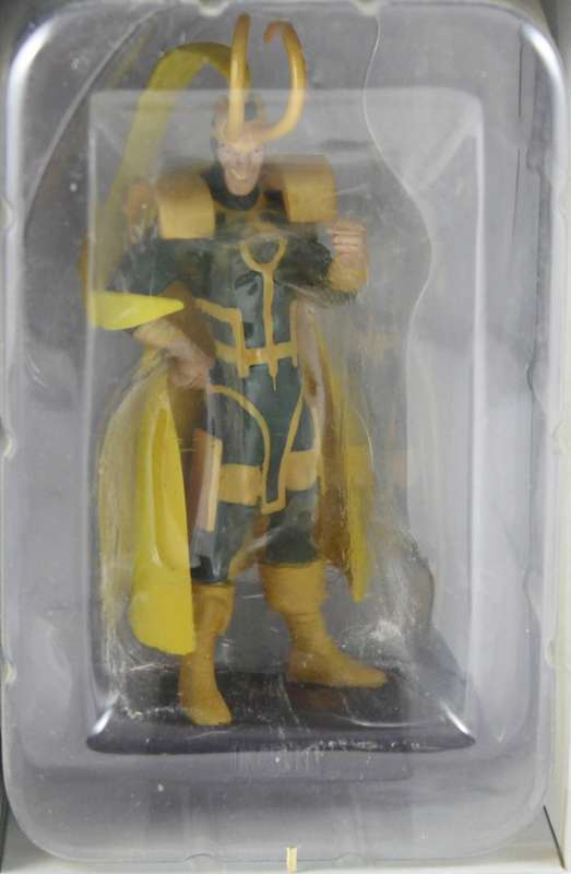 Classic Marvel - Action Figure and Book - Loki - Issue #37 - Bid Now!