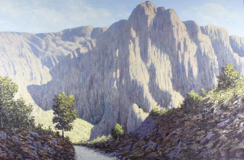 RG Roelofz - Mountain scene