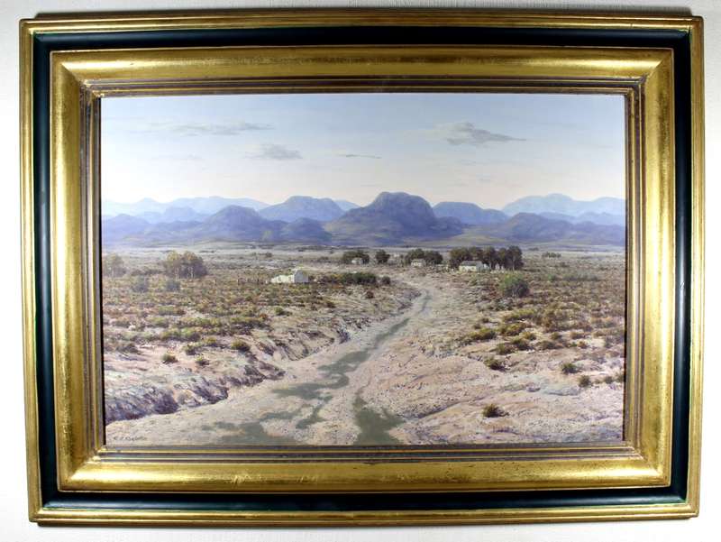 RG Roelofz - Farmhouse in the Kalahari