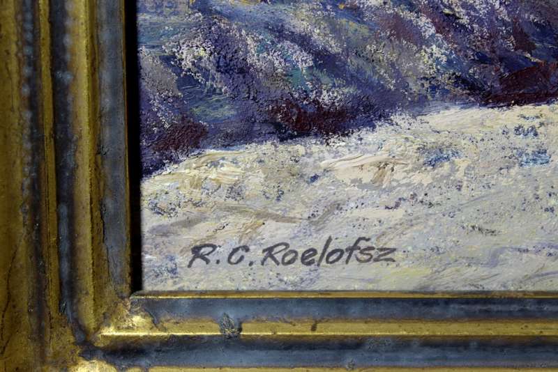 RG Roelofz - Farmhouse in the Kalahari