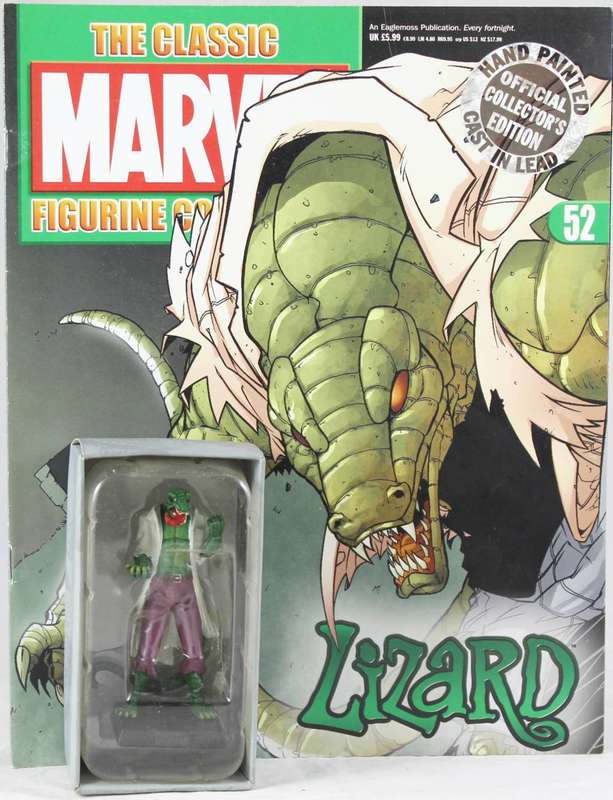 Classic Marvel - action figure and book - Lizard