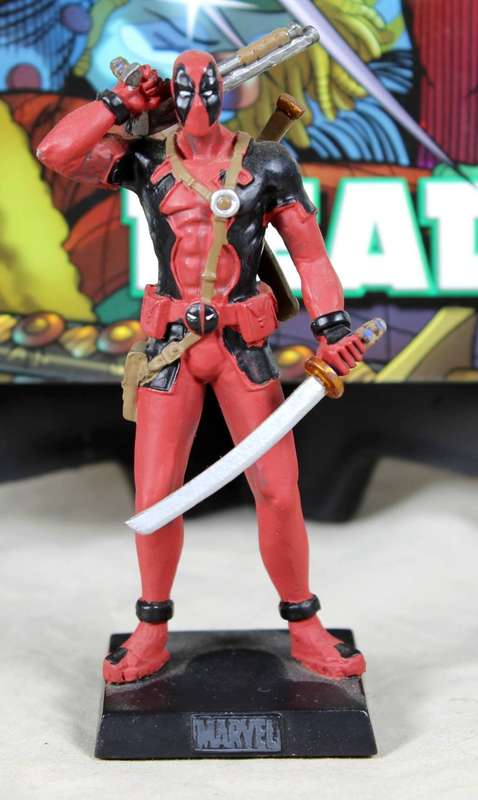 Classic Marvel - Action Figure and Book - Deadpool - Issue #56 - Bid Now!