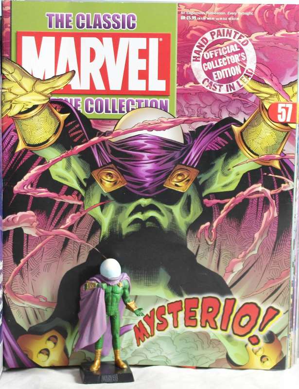 Classic Marvel - action figure and book - Mysterio