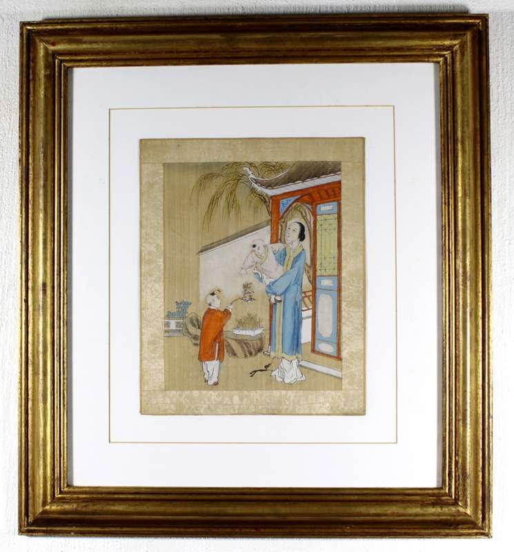 Japanese mother and child