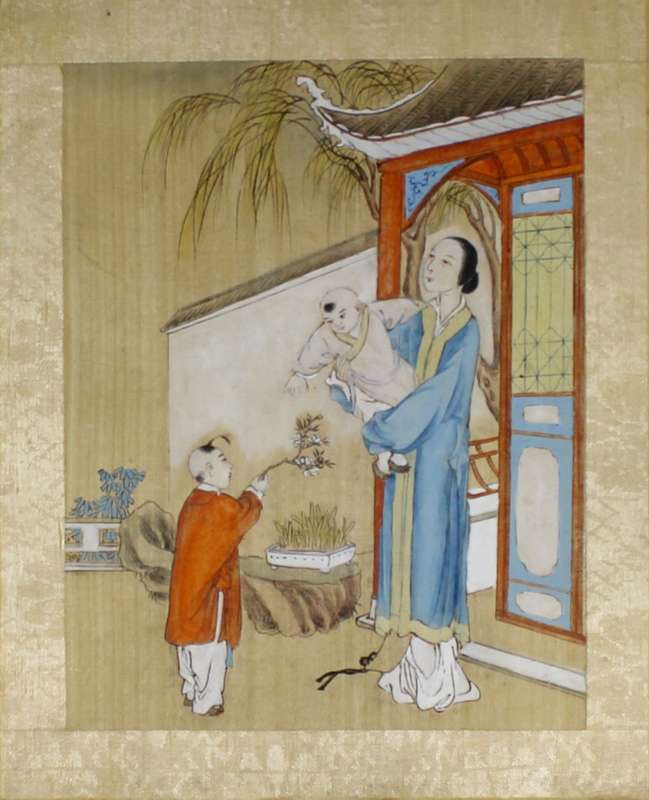 Japanese mother and child