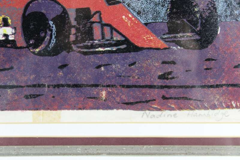 Nadine Hambridge - Racing cars crashing
