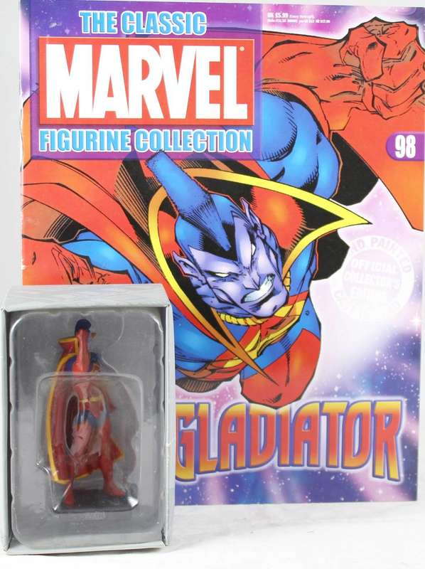 Classic Marvel - action figure and book - Gladiator