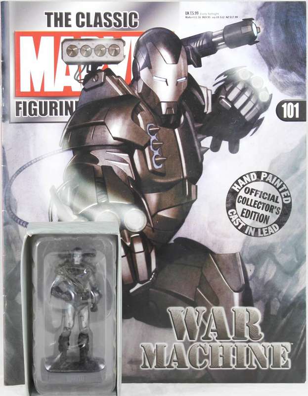 Classic Marvel - Action Figure and Book - War Machine - Issue #101
