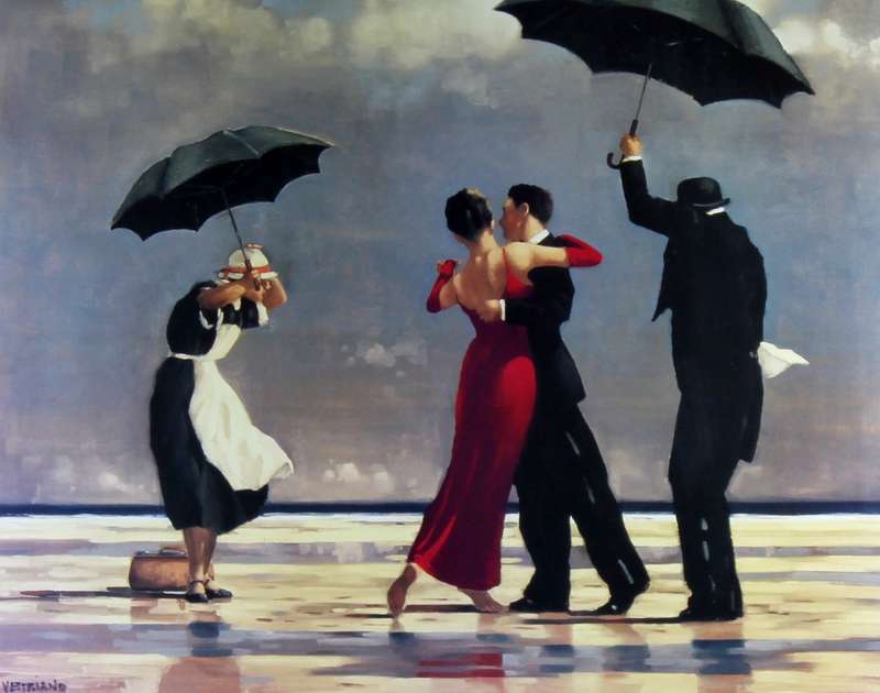 Jack Vettriano - Sharp dressed men