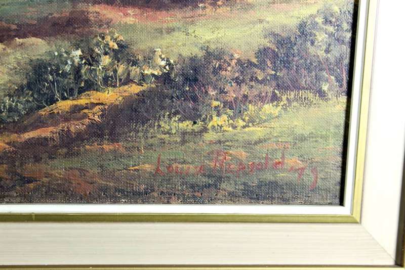 Louise Repsold - Blue Gum tree overlooking the valley