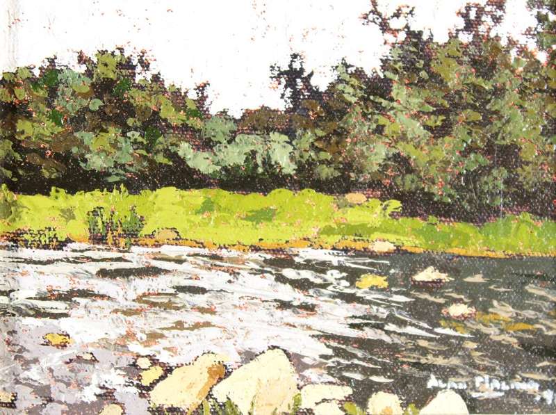 Alan Maling - River scene