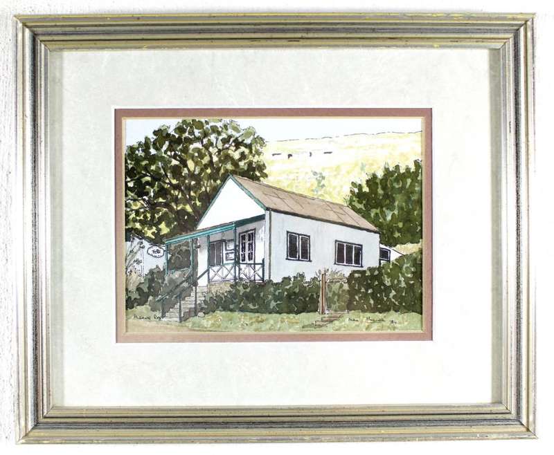 Alan Maling - Pelgrims Rest house with trees