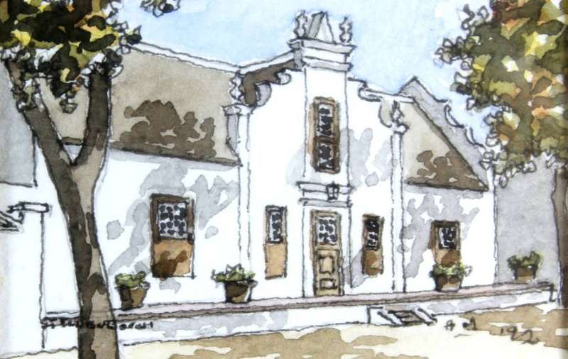 Alan Maling - Stellenbosch - Beautiful miniature art!