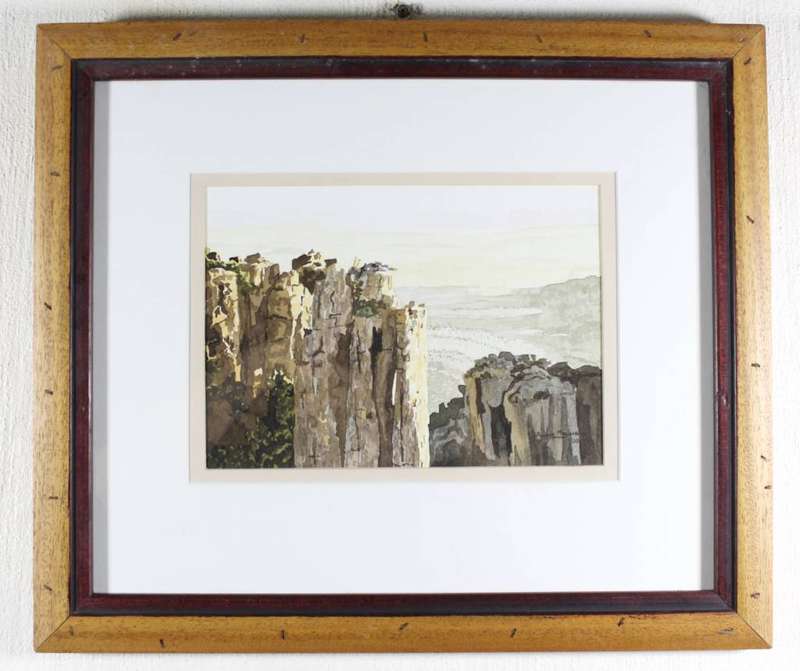 Alan Maling - Mountain scene