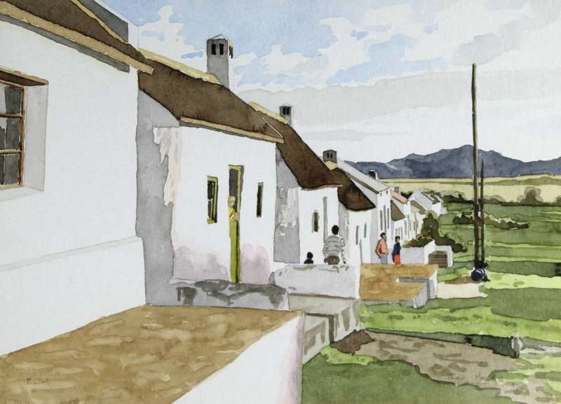 Alan Maling - Elim - Row of houses
