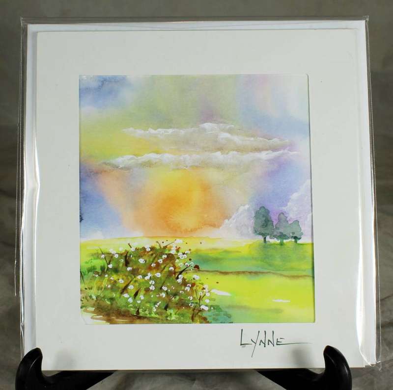Lynne Jackson - Sunset with Cosmos