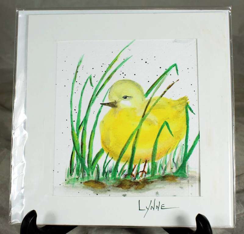 Lynne Jackson - Chick in the grass