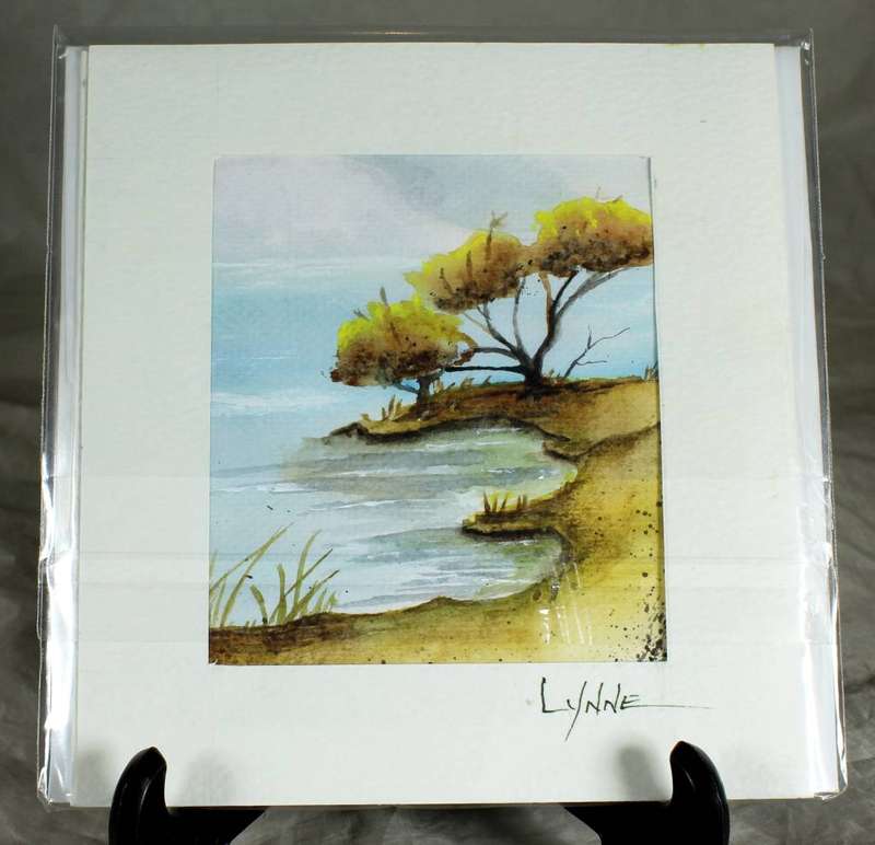 Lynne Jackson - Old tree next to the lake