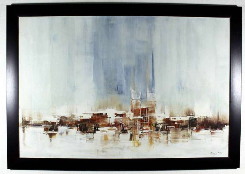 Julian D Fisher - Abstract mining scene