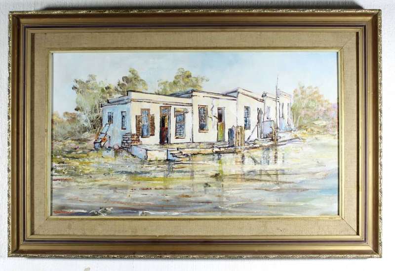 Louis Pretorius - Homestead - A stunning painting