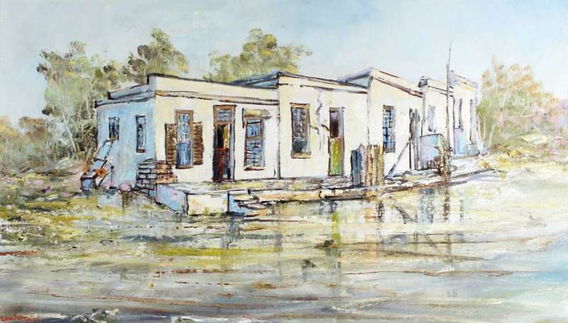 Louis Pretorius - Homestead - A stunning painting