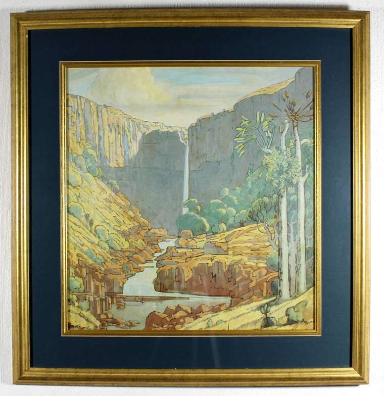 Pierneef - Station Panel - Waterval Boven - Print