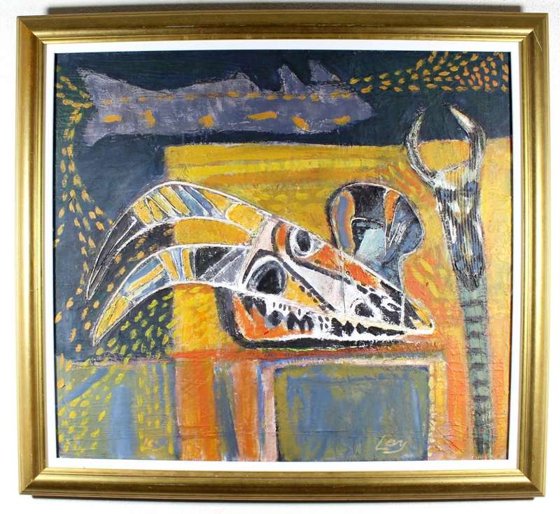 Ruth Levy - Tribal skull