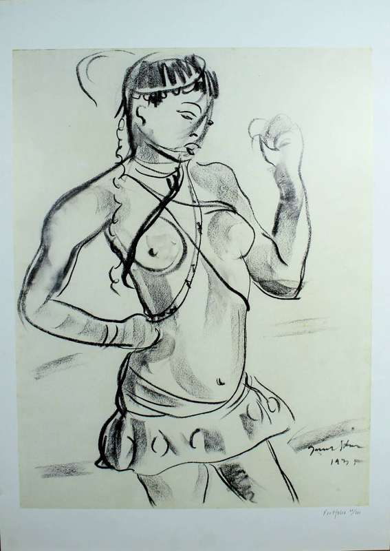 Irma Stern - Dancing woman