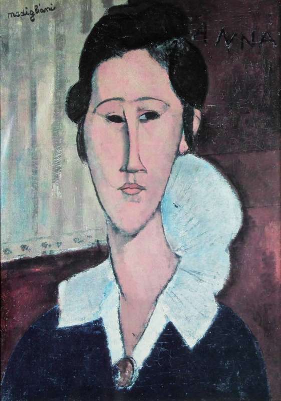 Amedeo Modigliani - portrait of Anna Zborowski