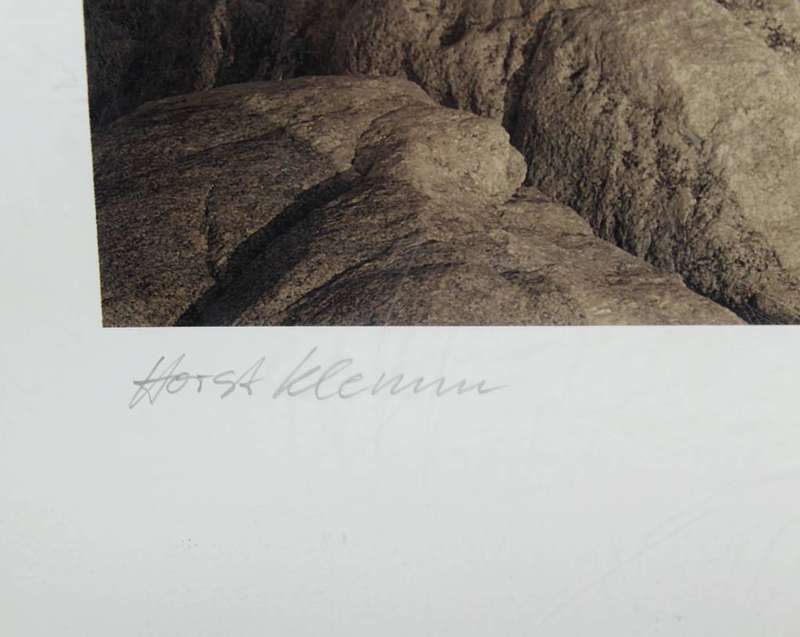 Horst Klemm - Rocky landscape