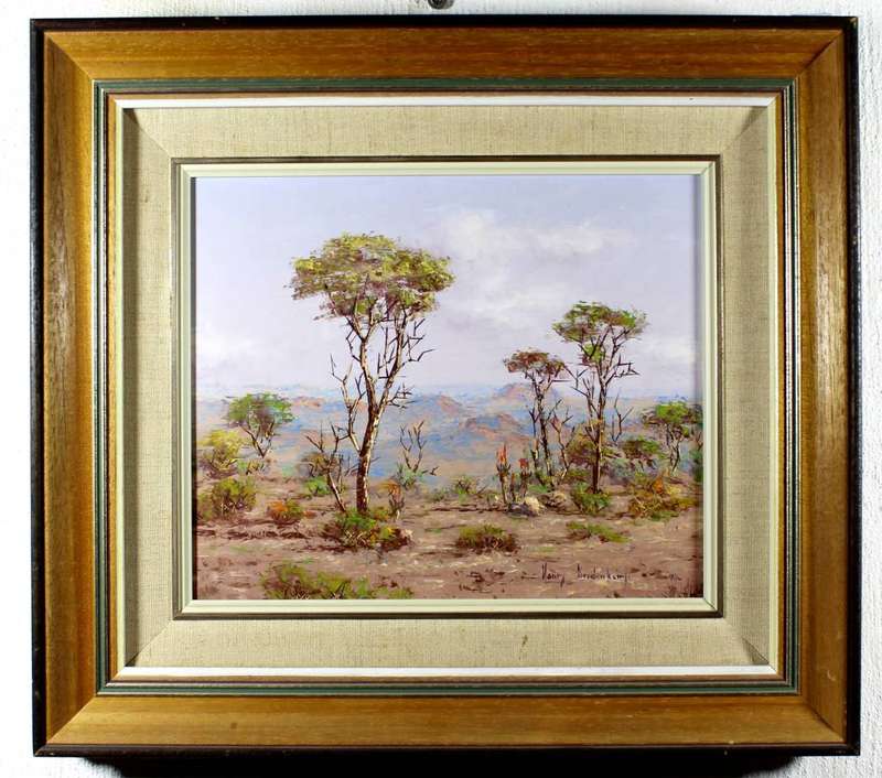 Henry Bredenkamp - Trees and aloes