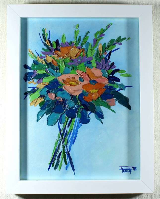 Ivan Trollip - Still life flowers