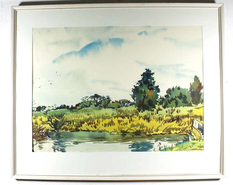 Richard Cheales - River scene