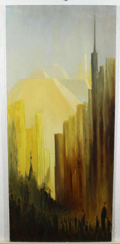 Abstract City Scene
