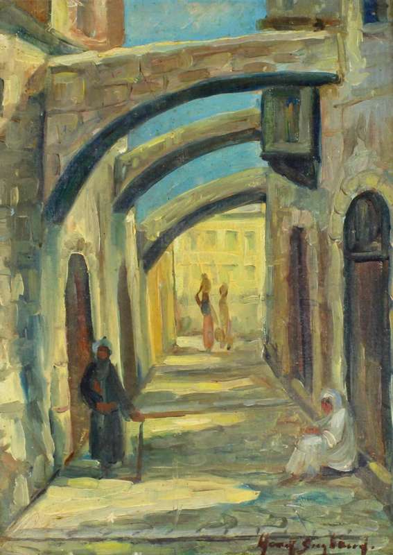 Marck Sieg Band - Jerusalem street scene