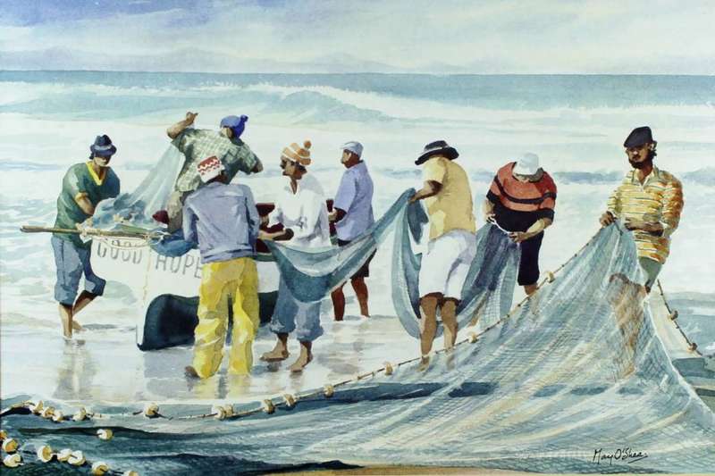 May O`Shea - Bringing in the catch