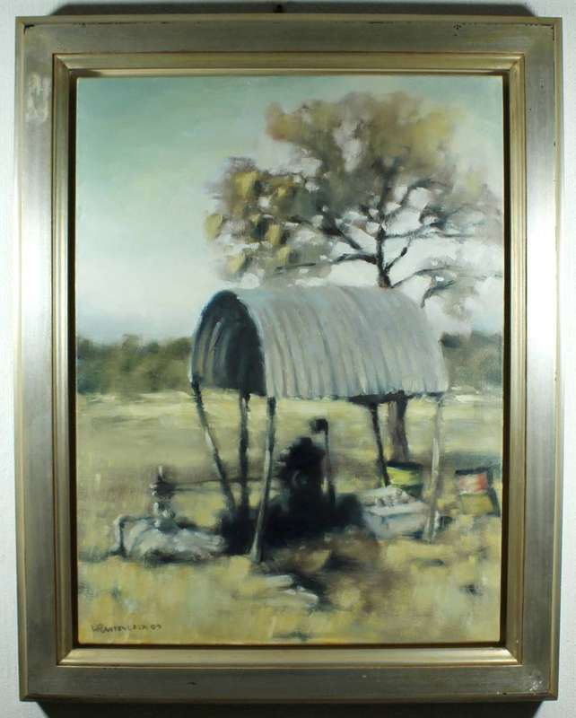W Rautenbach - Abstract - Water pump under the tree