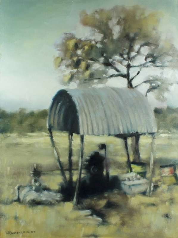 W Rautenbach - Abstract - Water pump under the tree