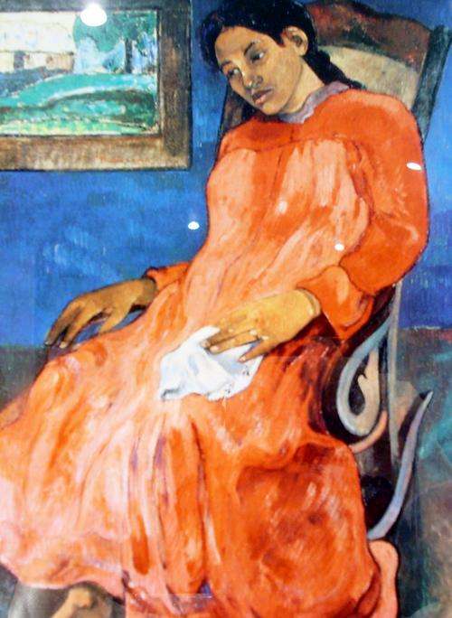 Paul Gauguin - Faaturuma (Melancholic) - An absolute stunner