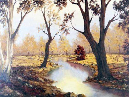 Louise Cronje - Stream through the trees - Absolutely outstanding! Take a close look!